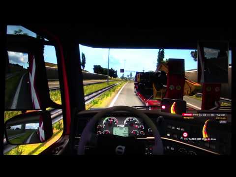 MongoTV_1187 - Part 3 - Truckers MP - ETS2 - Driving With Viggo (DK) København - Lyon (F)
