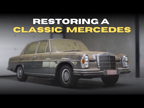 Thumbnail for ASMR cleaning of 55 Year Old Mercedes W108 || First Wash in 10 Years by Car