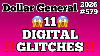 2026#579‼️😱‼️Dollar General Couponing😱11😱DIGITAL GLITCHES‼️MUST WATCH👀👀