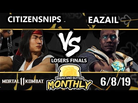 BnB 13 Mortal Kombat 11 - Eazail (Geras) Vs. CitizenSNIPS (Liu Kang) - MK 11 Losers Finals