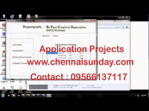 Stegnography Bit Plane Complexity Segmentation BPCS Technique