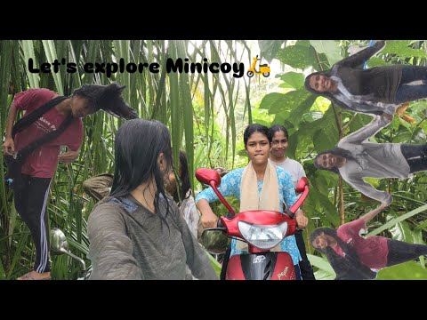 Let's explore Minicoy island🛵🧜🏻‍♀️😂 (part-1 kulhi) #lakshadweep #travel #minicoy #explore #maliku