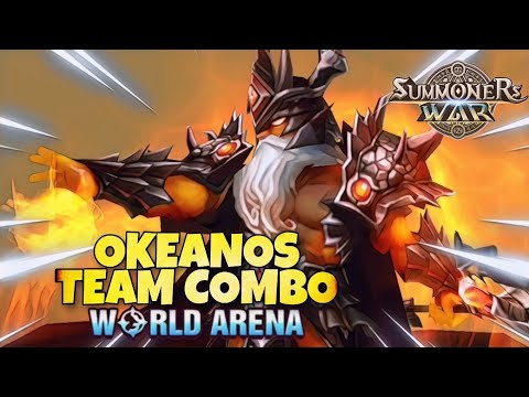 Okeanos Team Combo in World Arena Ep. 4 - Summoners War