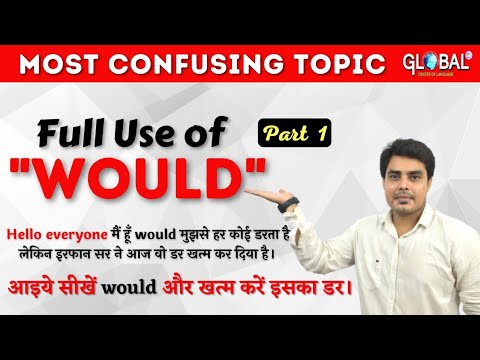 Lesson-28#Full use of "Would"#Best Tricks ever#Watch till the end      ।।इसको ना सीखा तो क्या सीखा।।