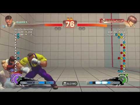 SmugDa Beast94 (Dudley) VS Deznere (Guy) Super Street Fighter IV Arcade Edition 2012 720p HD