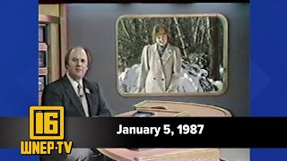 Newswatch 16 for January 5, 1987 | From the WNEP Archives