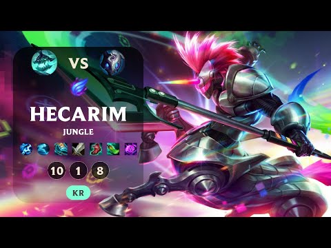 Hecarim vs Kindred - Jungle - GrandMaster - League of Legends