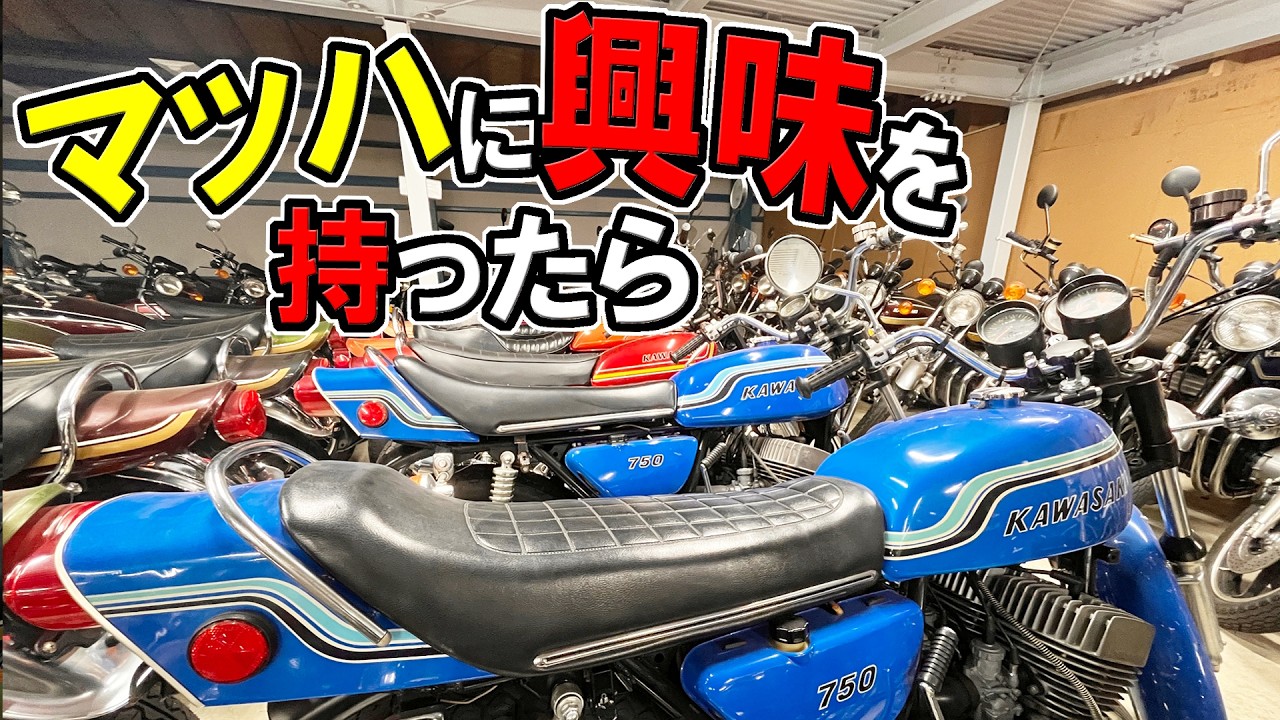 必見【マッハシリーズ】これで全車種がわかる！カワサキ３気筒【250、350、400、500、750】アカデミックシリーズ