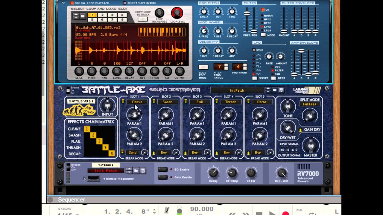 Battle-Axe Sound Destroyer Rack Extension - Brief tour