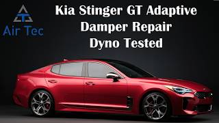Kia Stinger GT adaptive shock absorbers premium repair by AirTec Bulgaria - Multilingual Audio