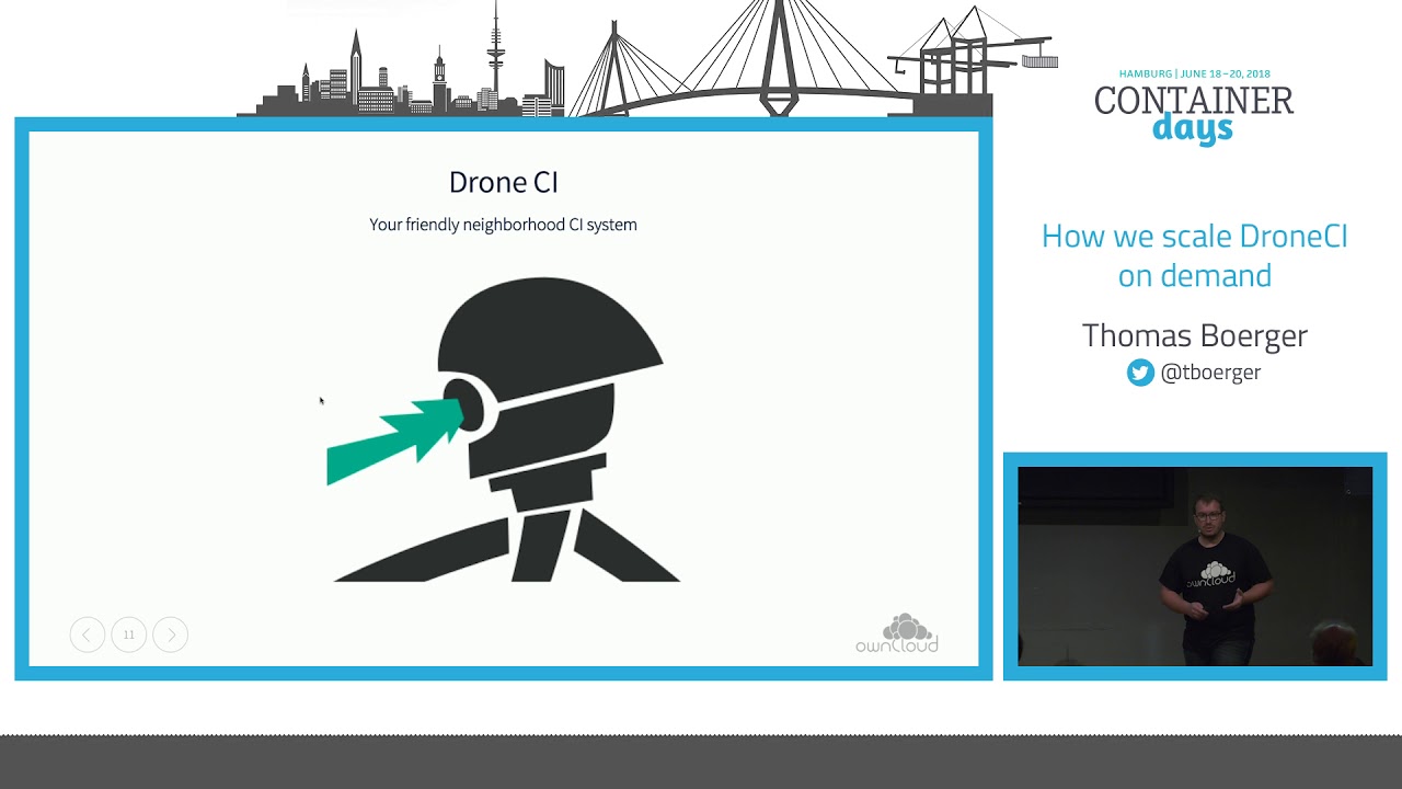 How we scale DroneCI on demand - Thomas Boerger, ownCloud