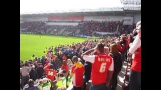preview picture of video 'Rotherham Vs Aldershot 2nd goal and pitch invasions Amazing UTM'