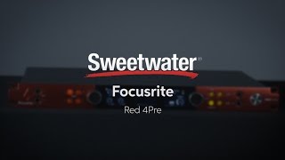 Video thumbnail for Focusrite Red 4Pre Mic Preamp/Audio Interface Overview by Sweetwater by Sweetwater