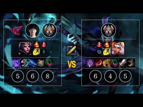 RW Ruby LeBlanc vs Qiyana Mid - KR Challenger Patch 10.11