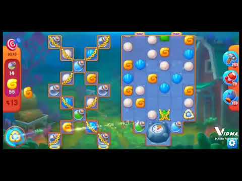 Fishdom. 9576 one shot 🎯 level