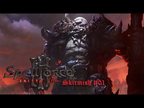 Spellforce 3: Fallen God - Skirmish (TROLLS) #01 | UNRANKED
