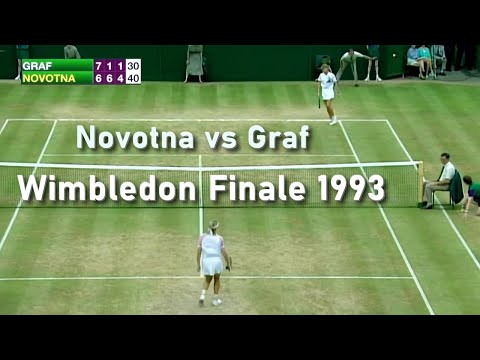 Wimbledon Finale 1993  Steffi Graf - Jana Novotna