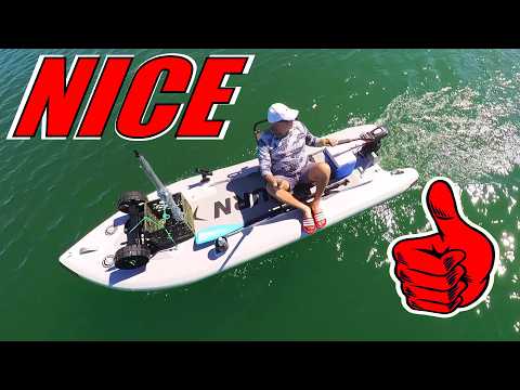 How To Get on the Water Cheap: 12' Inflatable Motor SUP Skiff Review for Fishing & Adventure