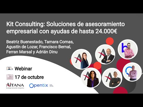 Kit Consulting: Soluciones de asesoramiento empresarial con ayudas de hasta 24.000�