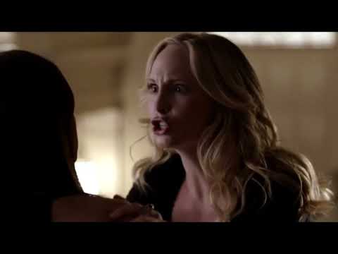 Damon Attacks Connor, Elena Helps And Compels April - The Vampire Diaries 4x02 Scene