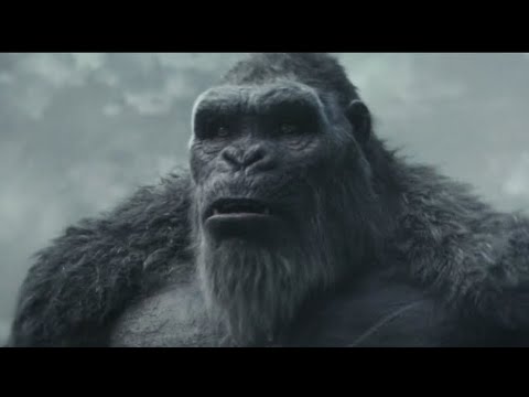 Конг против Обезьян. Момент из фильма. Годзилла и Конг: Новая империя(2024)