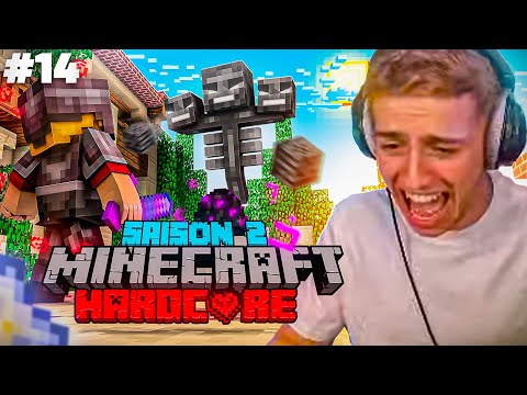 LE WITHER ATTAQUE MON VILLAGE ! (Aventure Minecraft Hardcore #14)