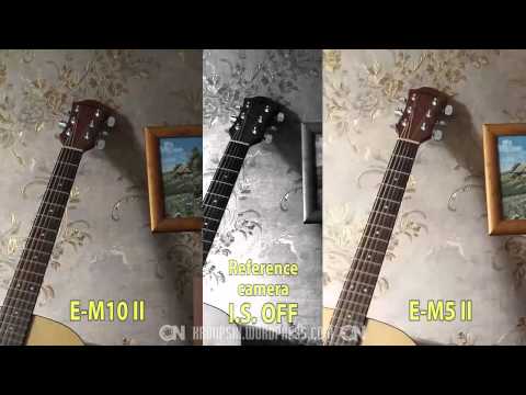 Olympus OM-D E-M10 Mark II vs E-M5 II - image stabilization
