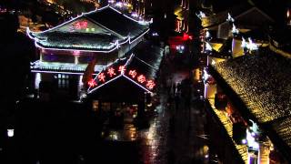 preview picture of video 'Fenghuang Ancient City 鳳凰古城 -  夜晚風情 day 4 - 27 ( China )'