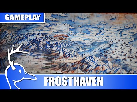 Frosthaven Gameplay - 3 player - (Quackalope Games) - YouTube