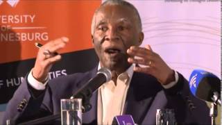 Former SA President, Thabo Mbeki