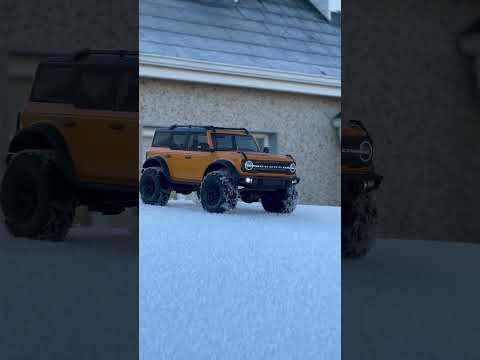 Traxxas trx4m winter crawling! #rchobbies #automobile #radiocontrol #rccar #offroad #traxxas #trx4m