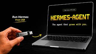 I Put a Full AI Agent on a $5 USB Drive… and It Works 🤯 (Hermes Agent)