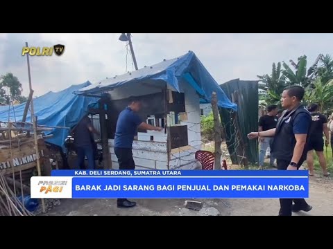 SATRESNARKOBA POLRESTABES MEDAN BERHASIL MENGUNGKAP SARANG NARKOBA DAN AMANKAN 6 TERSANGKA