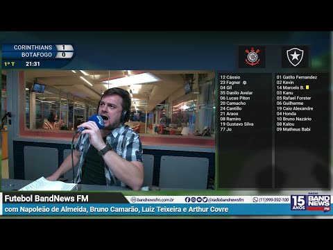 Bruno Nazário marca gol em cobrança de falta e garante empate