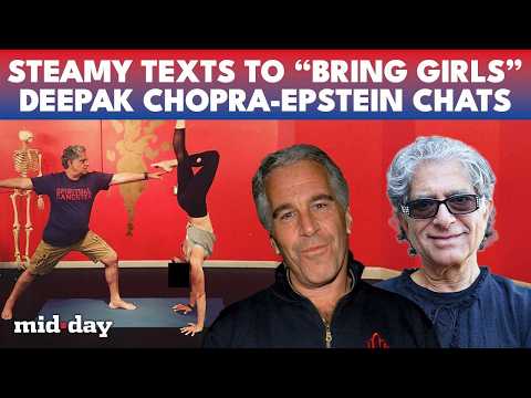 “When They Make Noises” Guru Deepak Chopra’s SHOCKING Epstein Exchange In DOJ Spill Over
