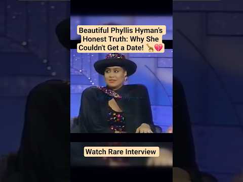 Thumbnail for ​Phyllis Hyman’s Honest Truth: Why She Couldn't Get a Date! 🦒💔 Rare Interview #interview #phyllis by Phyllis Hyman