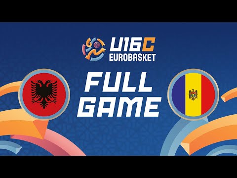 Group Phase | Albania v Moldova | Full Basketball Game | FIBA U16 Women's EuroBasket 2025 Division C