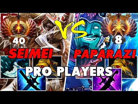 SEIMEI (MAGNUS) Off vs PAPARAZI (STORM SPIRIT) Mid - Battle Of Pro Dota 2 Players - Z Dota 2