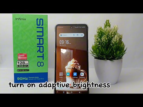 How To Enable Adaptive Brightness In Infinix Smart 8