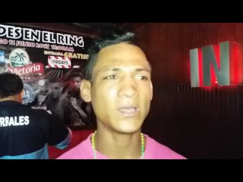 Dixon Flores listo para enfrentar a Alexander Espinoza