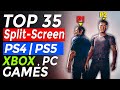 Top 35 Best Co-op Local & Split Screen Games | PS4, PS5, Xbox, PC | Co-op Multiplayer Games!