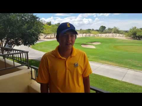 Cal Men's Golf: 2016 NCAA Tucson Regional - KK Limbhasut Interview (5/18/2016)
