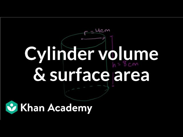 How to Calculate the Volume and Surface Area of a Cylinder with Step-by ...