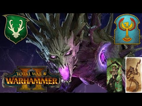 The POWER Of Glade Captains. Wood Elves Vs Tomb Kings. Total War Warhammer 2, Multiplayer