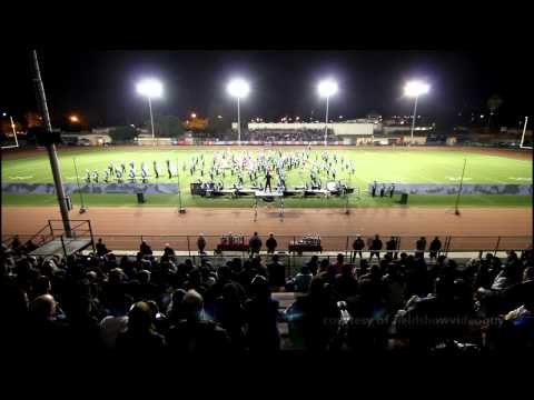 2013 Rowland High School raider regiment at Los Altos on 11-9-13