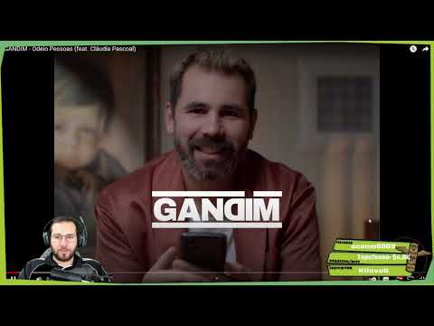 React a "GANDIM - Odeio Pessoas (feat. Cláudia Pascoal)"
