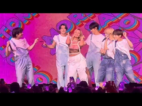 220723 TXT Salem Ilese PS5 Tomorrow X Together Act: Love Sick Tour Los Angeles LA Fancam Concert