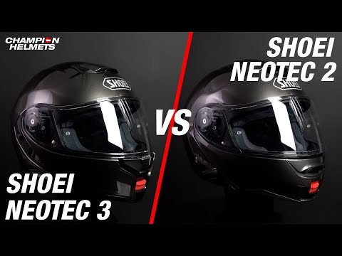Shoei Neotec 3 Versus Shoei Neotec 2 - ChampionHelmets.com