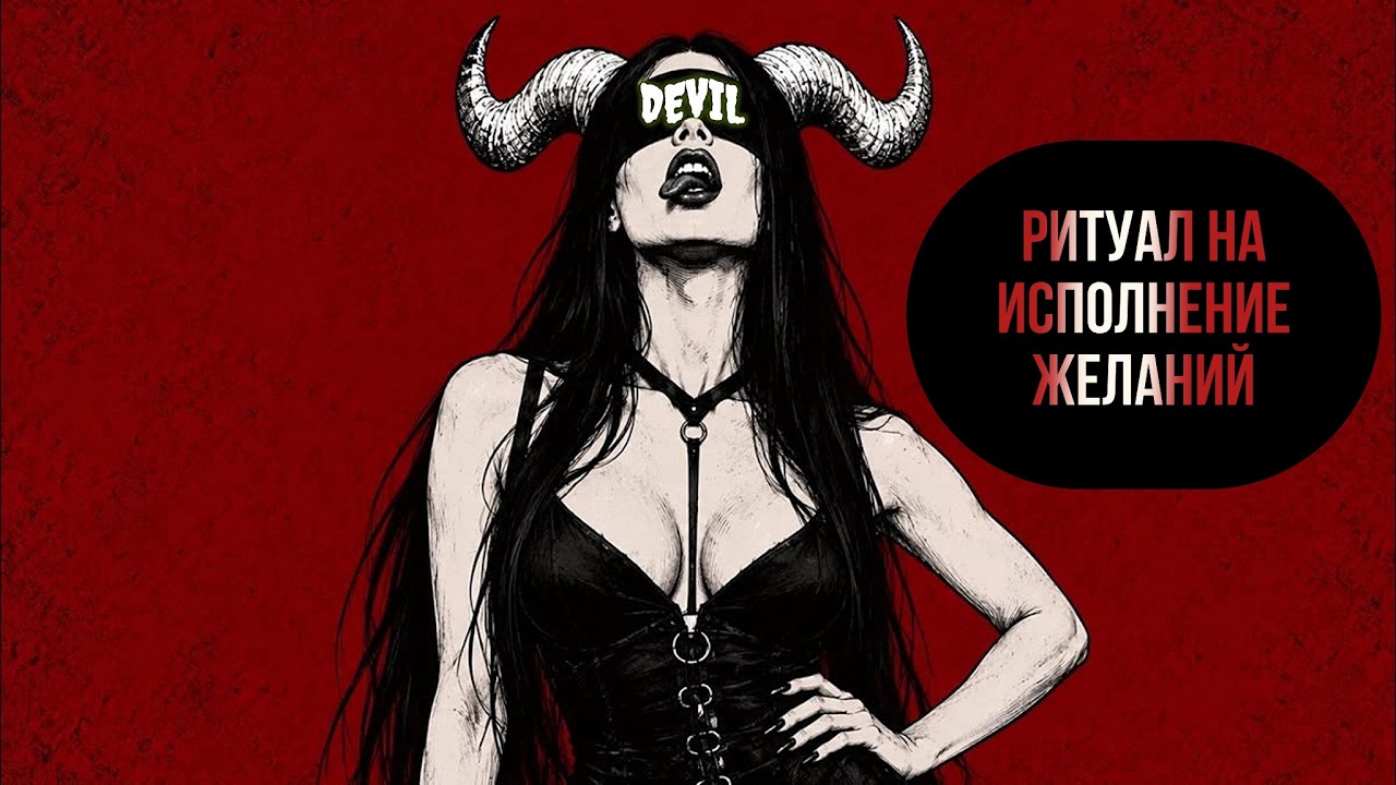 Дьявольский ритуал на исполнение желаний в Самайн 😈🔥