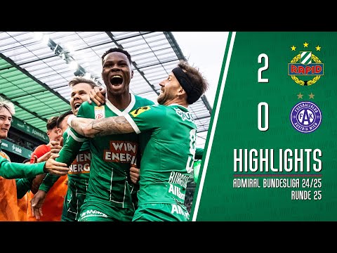 Highlights: SK Rapid – FK Austria Wien | 345. Wiener Derby